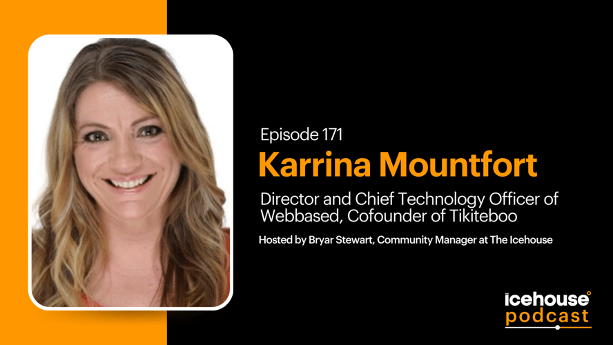 Episode 171 of The Icehouse Podcast: Karrina Mountfort, Director & CTO of Webbased