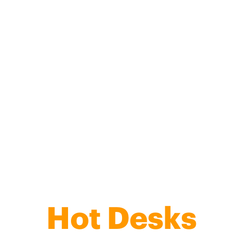 Coworking Icon - Hot Desks