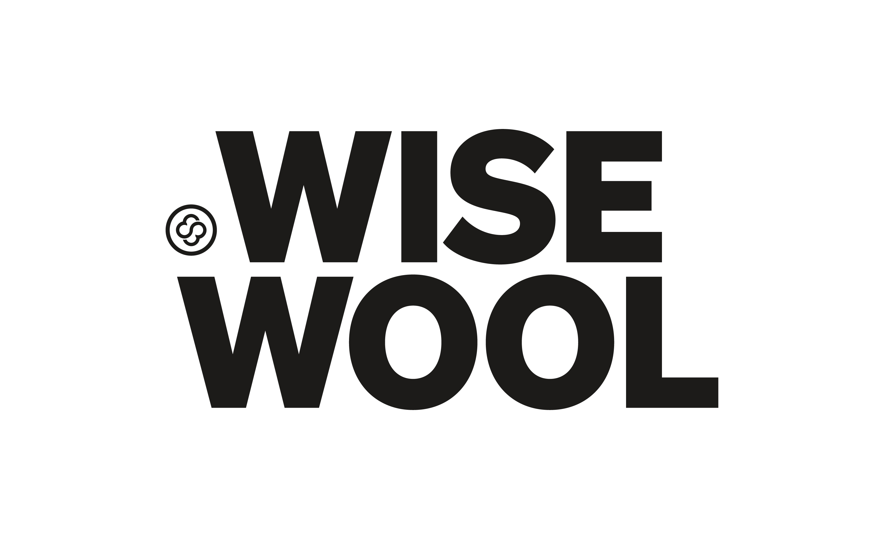 Wisewool Black_Type_Logo