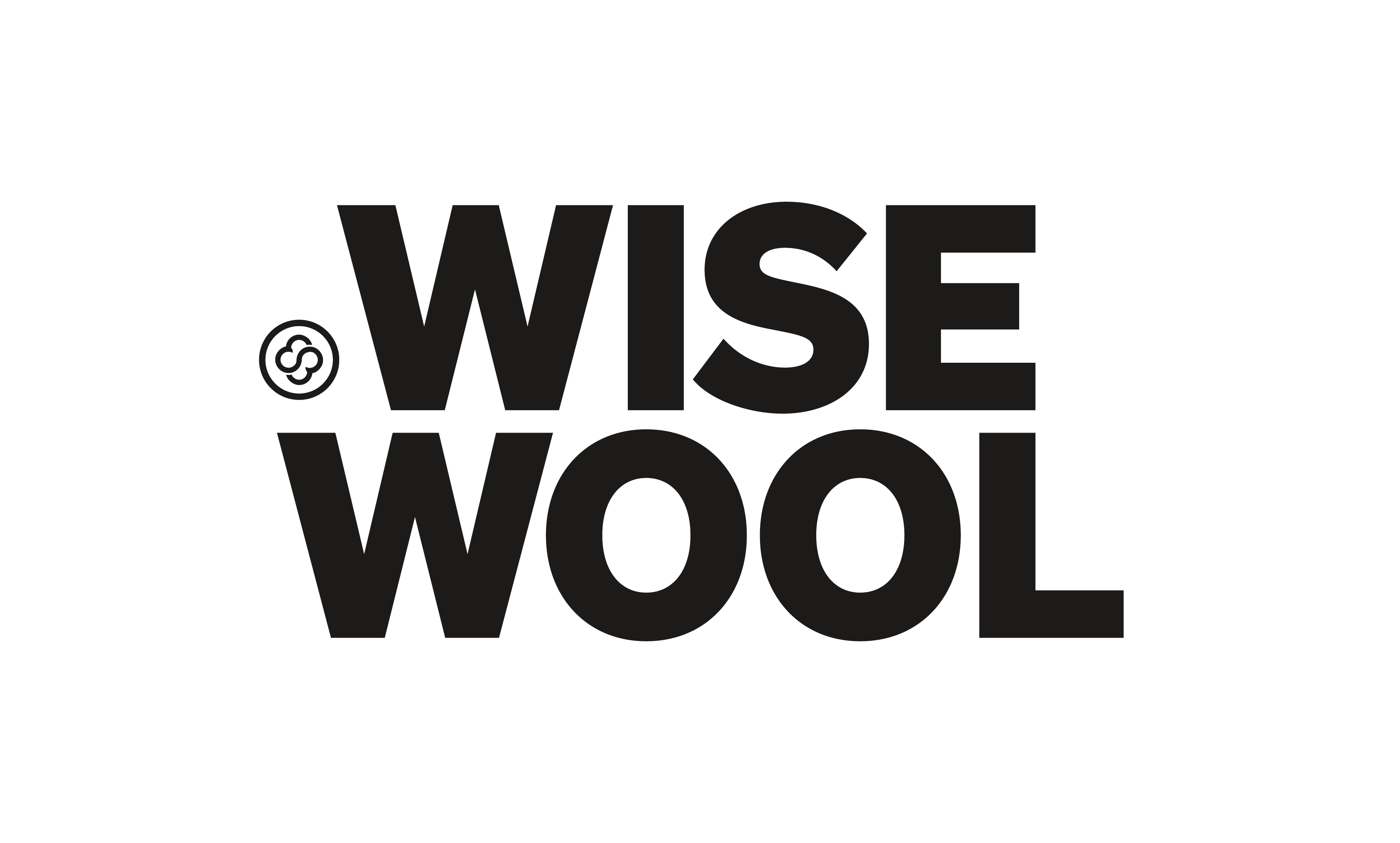 Wisewool Black_Type_Logo